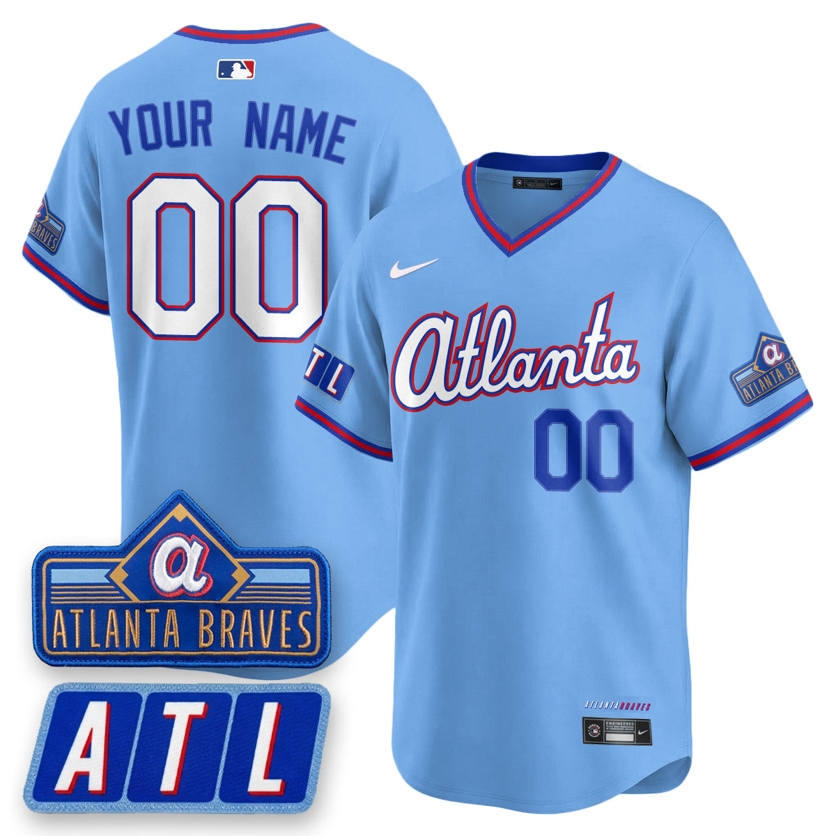 ATL 2026 City Connect Vapor Limited Custom Jersey - All Stitched