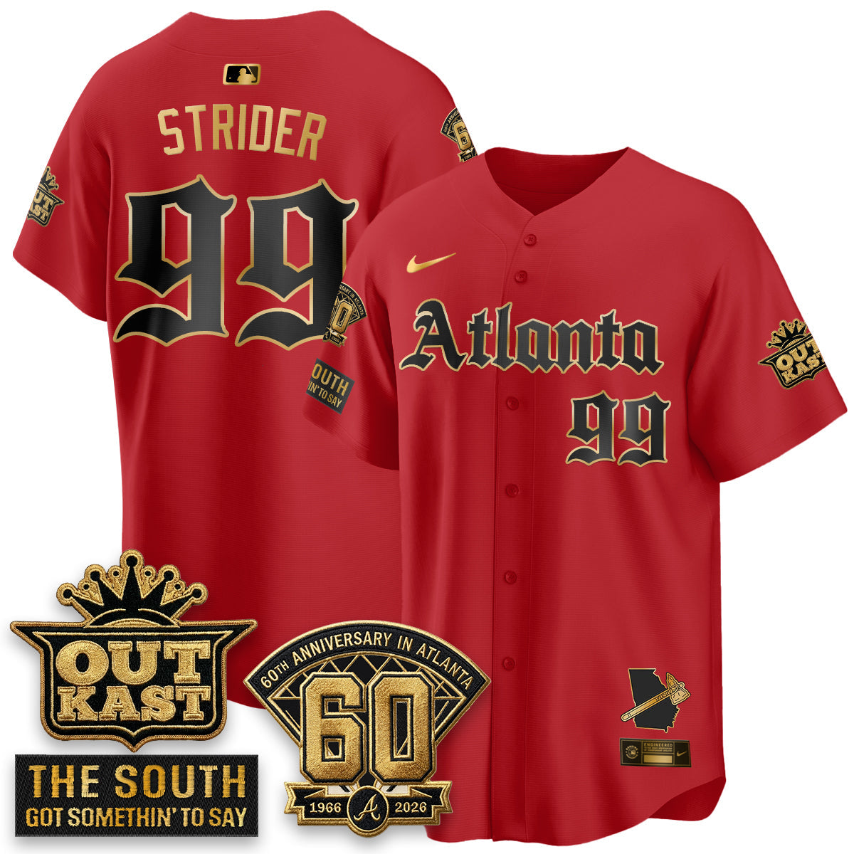ATL 2026 Gothic Edition Vapor Limited Jersey - All Stitched