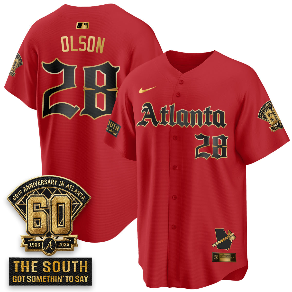 ATL 2026 Gothic Edition Vapor Limited Jersey - All Stitched V2