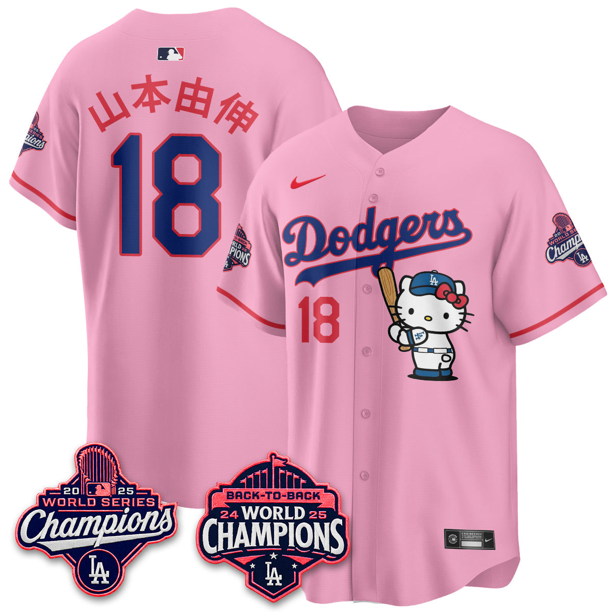LAD x Meow KT Night 2026 Royal Edition Jersey - Stitched