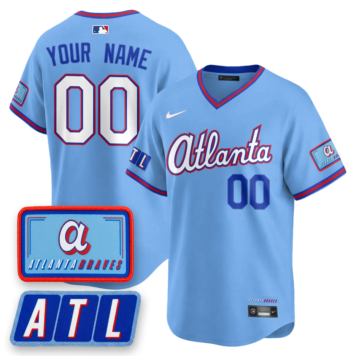 ATL 2026 City Connect Vapor Limited Custom Jersey - All Stitched