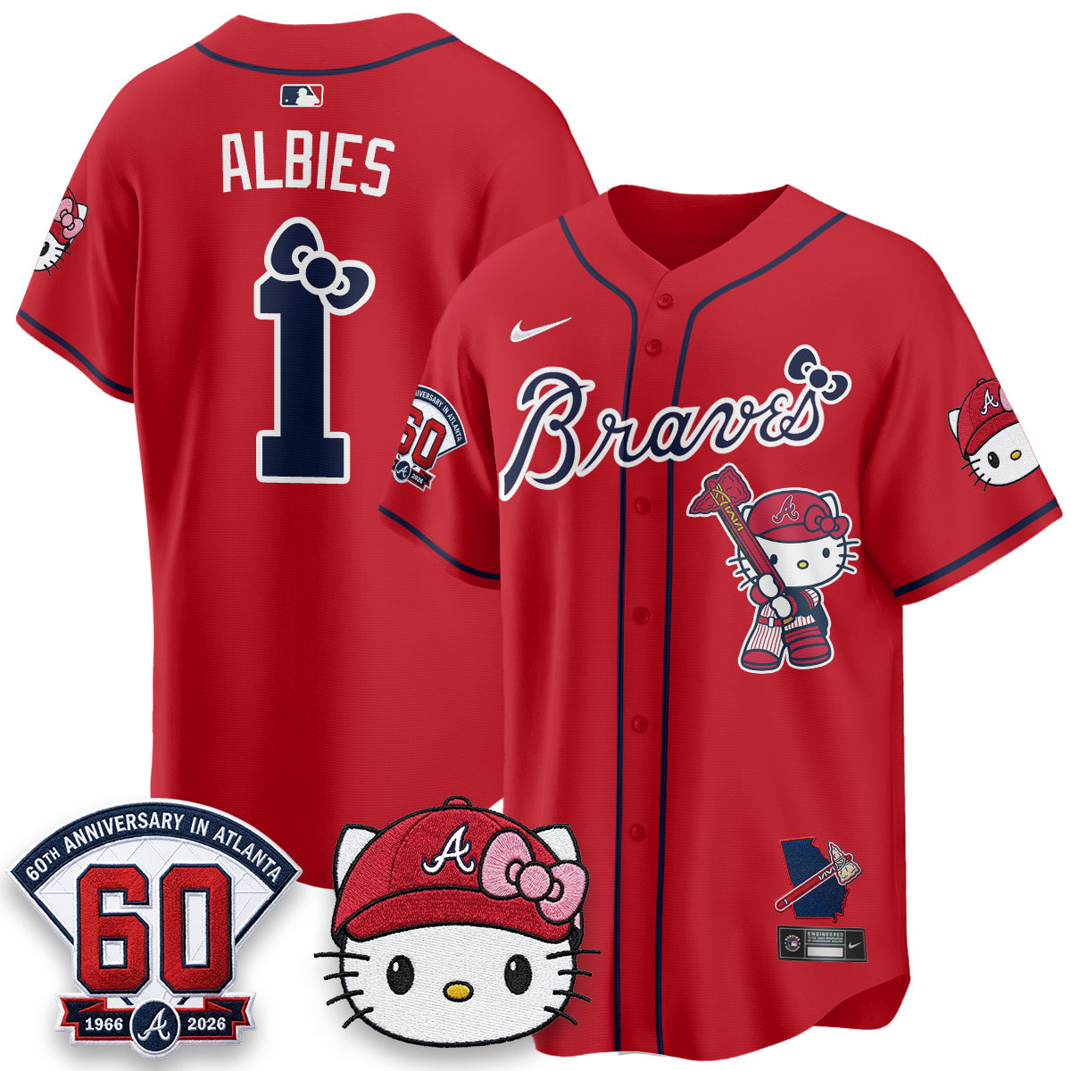 ATL x Meow KT 2026 Limited City Connect Jersey - Stitched