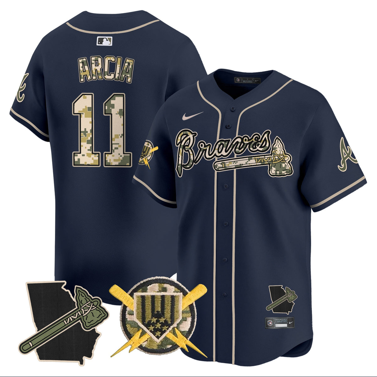 ATL Armed Forces Day Vapor Premier Limited Jersey - Stitched