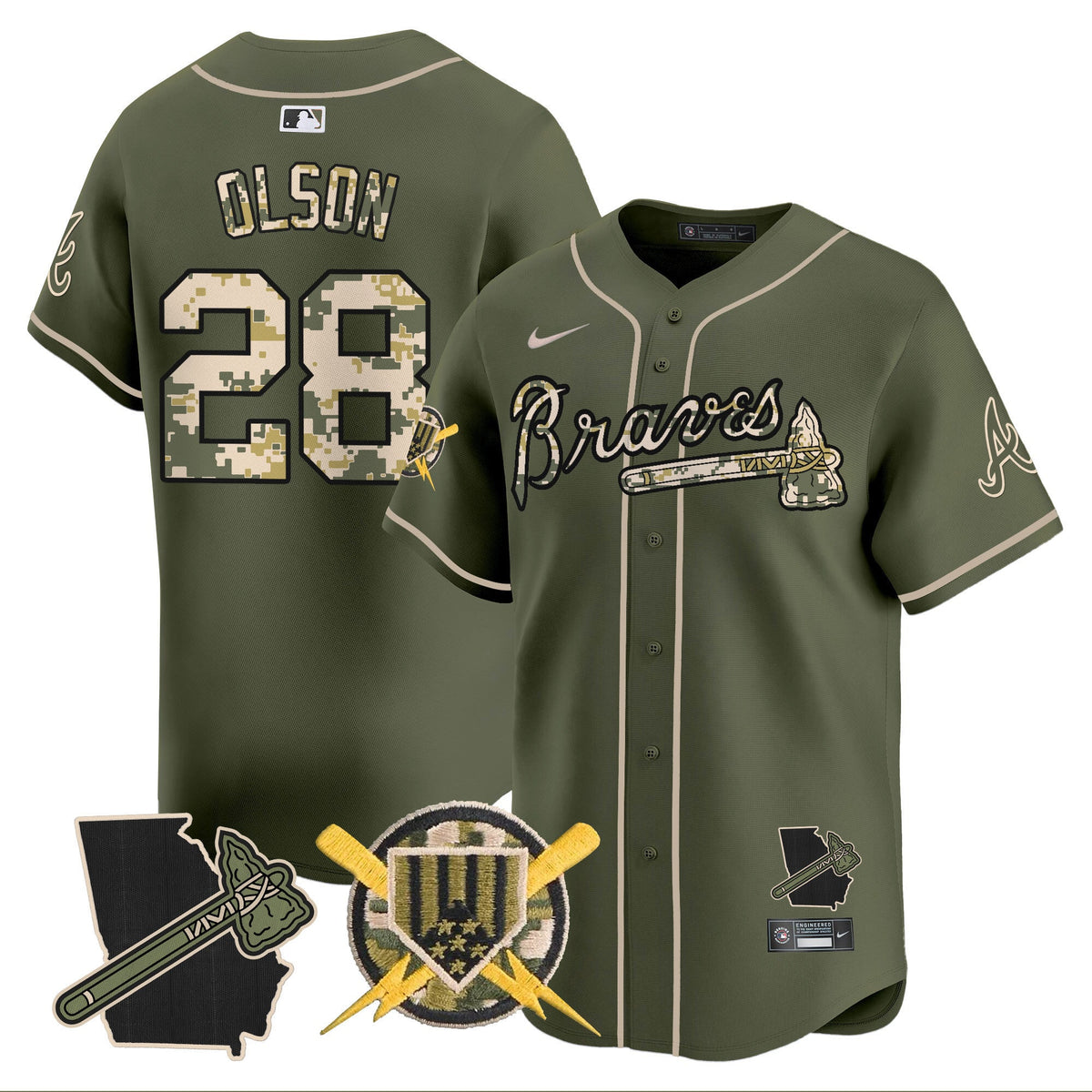 ATL Armed Forces Day Vapor Premier Limited Jersey - Stitched